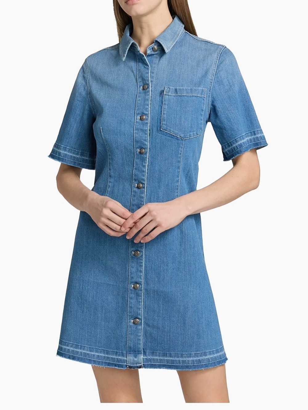 Kobi Halperin Denim Alice Mini Dress